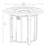 30" Propane Gas Fire Pit Table