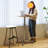 Round Metal Base Dining Table-97439393