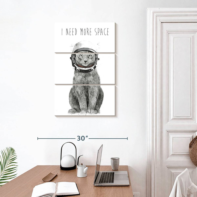 Ketti I Need More Space, 65" H x 42" W