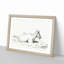 Lying Goat by Jean Bernard - Framed Print-55577413-55577415
