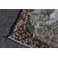 Tapis rétro, tapis de décoration intérieure, tapis neutre, tapis turc, tapis en laine brun, tapis 3,7 x 6,8 pi