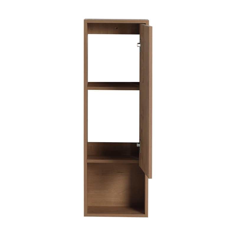 Bathroom Storage, Floating Bathroom Storage With Soft Close Door, 37.4" H x 11.65" W x 5.9" D