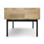 Table basse à plateau relevable en bois de manguier massif Stonastyle