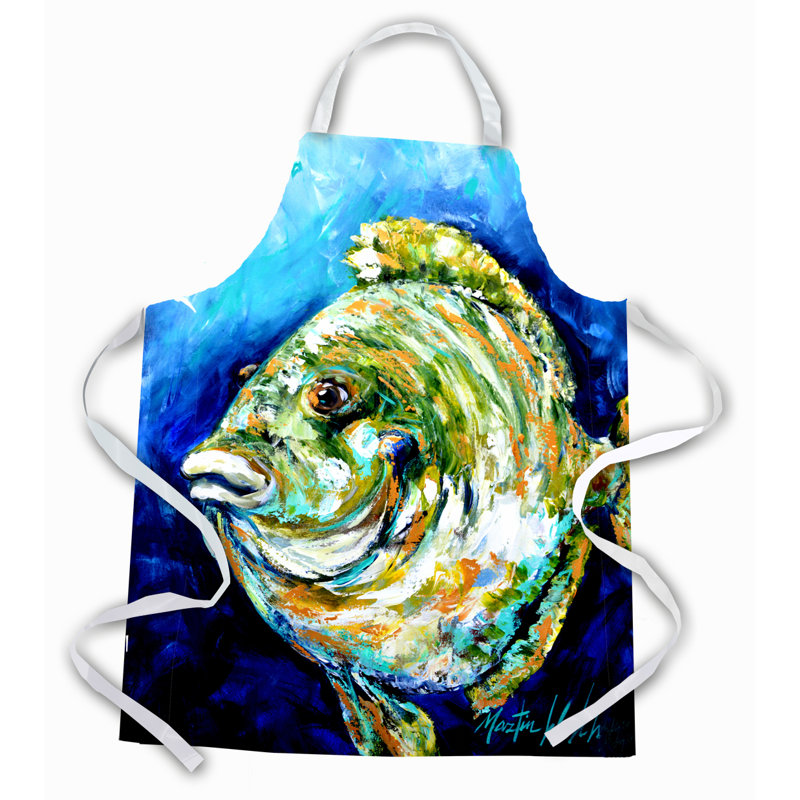 No Pattern Bib Apron