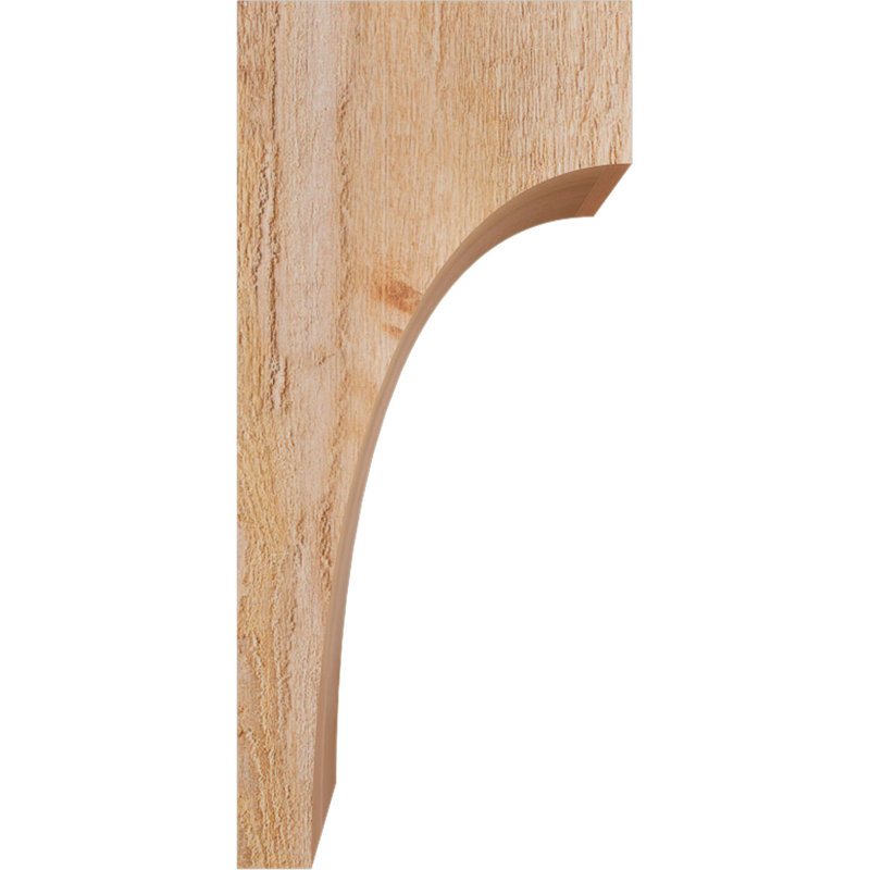 Huntington Corbel, H 22 po x l 6 po x P 10 po, Sciage brut, Cèdre rouge