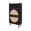 Rotin, armoire à 2 portes et 1 tiroir Allen, étagère à chaussures, double couche, convient à l'entrée