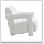 Fauteuil de loisirs moderne et minimaliste avec accoudoirs en forme de L et tissu en polyester durable pour un confort et un style ultimes