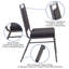 Chaise de banquet Dylon