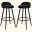 Aaser Upholstered Counter Stool with Metal Frame-228033940