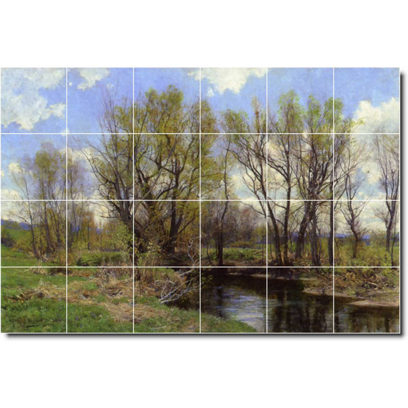 Carreau de céramique décorative 36 po x 24 po 6 po x 6 po, Country 04879