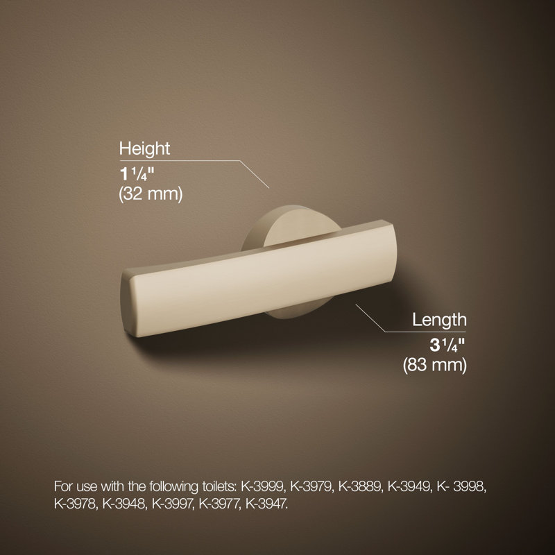 Wellworth Highline Trip Lever, Vibrant Brushed Bronze