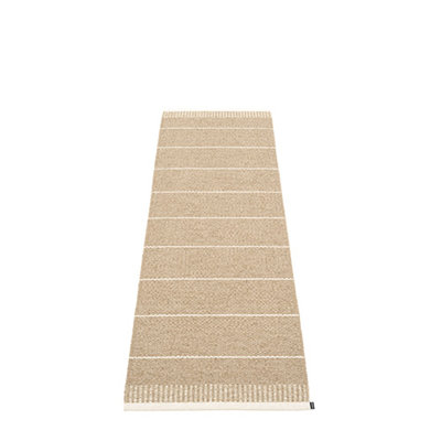 Belle Striped Area Rug in Cream/Beige