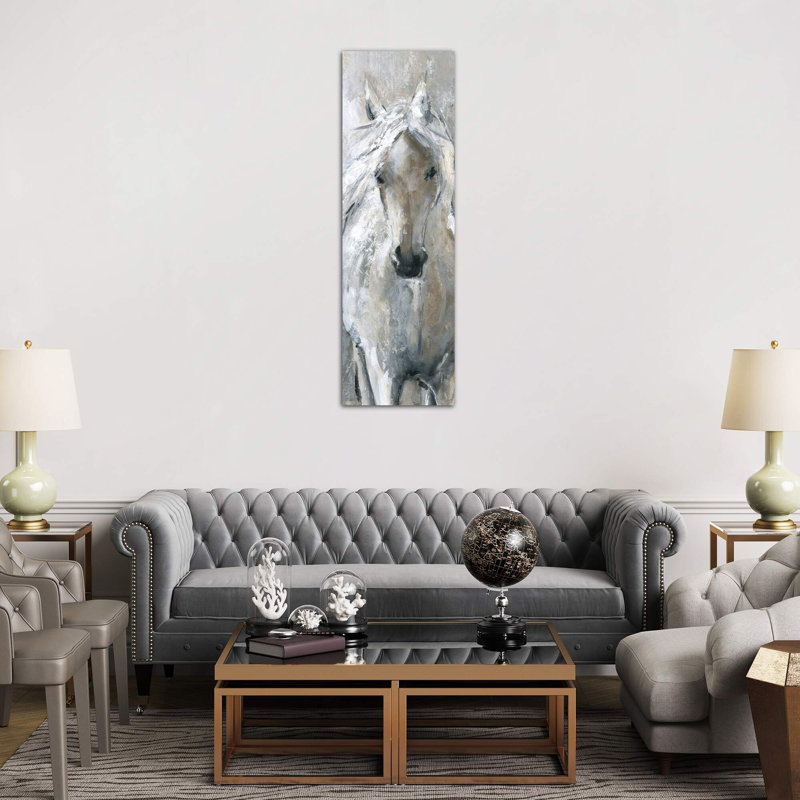 Standing Proud by Carol Robinson - Panoramic Painting on Canvas, 152.4 cm H x 50.8 cm W x 1.91 cm D, No Frame