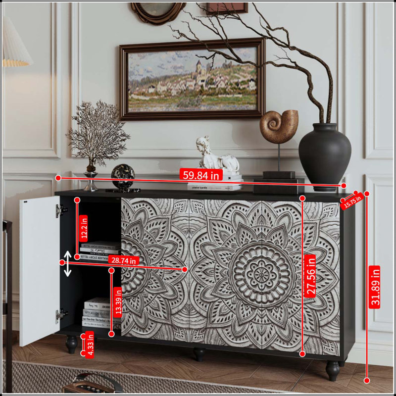 Buffet 60 po Boho Mandala