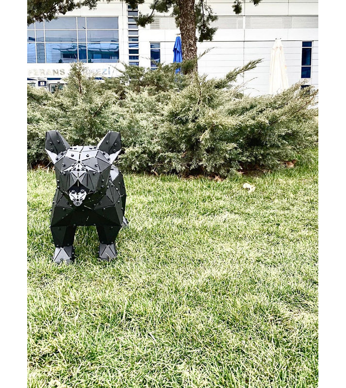 Statue de bouledogue français - L