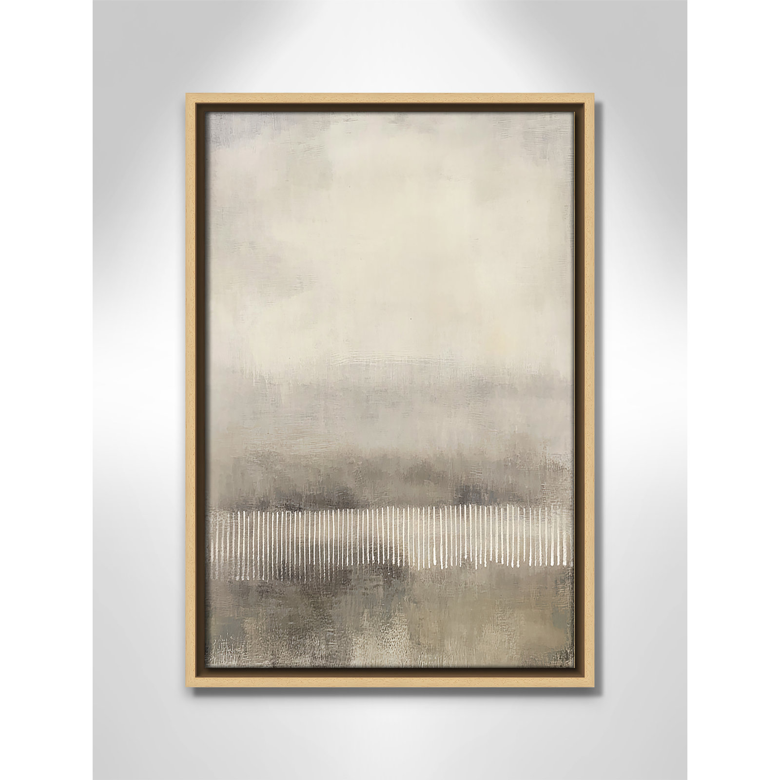 Balanced Silence I Print by Irena Orlov, 19.5" H x 13.5" W, Natural Floater