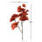 28" Artificial Red Fall Gingko Spray