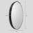 Wall Mounted, Round Mirror with Aluminum Frame for Bathroom, Bedroom, or Entryway-317831705