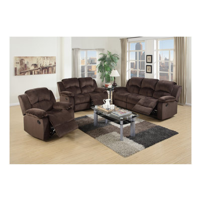 Khashayar Upholstered 83'' Reclining Sofa