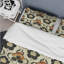 Ensemble de housse de couette transitionnelle brun et beige-109160928