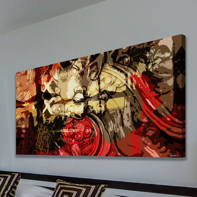 Parvez Taj - Wrapped Canvas Panoramic Print, 38cm H x 114cm W x 3.8cm D