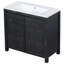 Meuble-lavabo exquis avec détails faits à la main et beaucoup de rangement-997503198