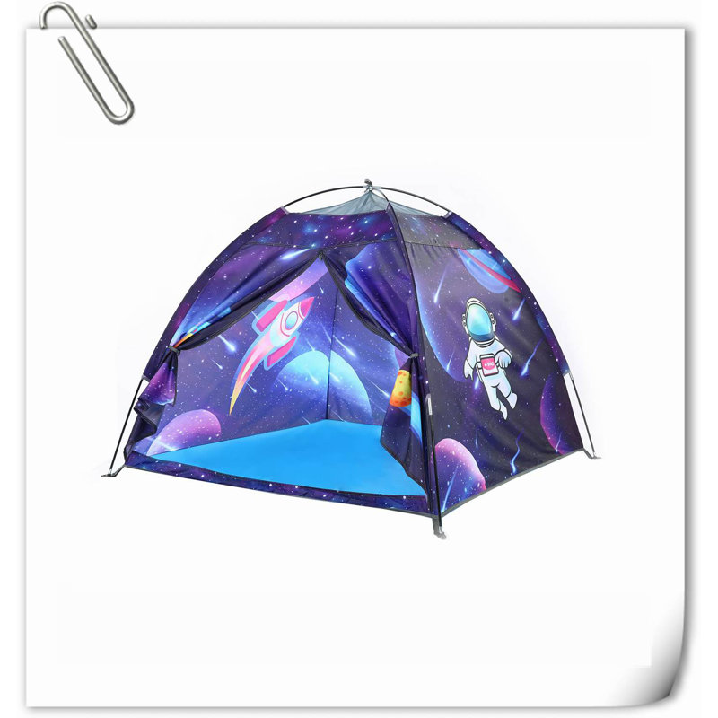Tente de jeu pliable pour enfants Space World