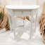 Elegant Anndrea 80cm Solid Wood Top Console Table - Light Finish Hand Finished Sturdy Versatile Hallway Living Room Furniture