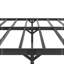 Structure de lit plateforme en métal robuste pour un sommeil paisible et une chambre à coucher élégante-1133156203