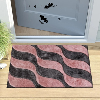 Geometric Shag Area Rug