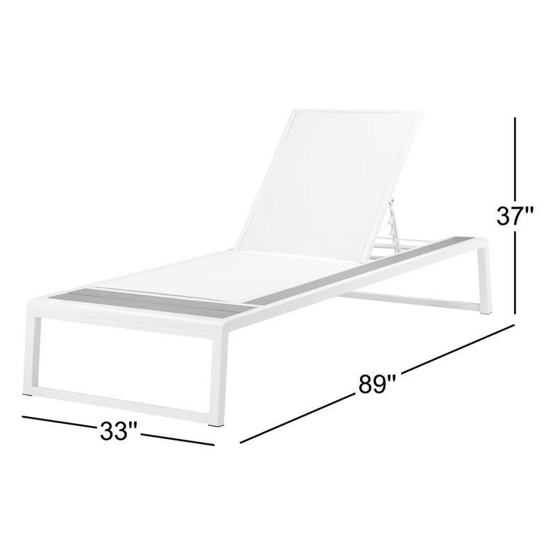 Avra Outdoor Chaise Lounge