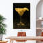Cocktail rétro sur toile-1142850054