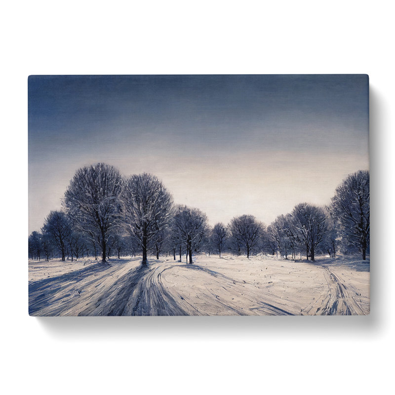 Winter Forest Landscape Vol.6 - Wrapped Canvas
