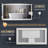 LED Lighted Bathroom Mirror: Front and Backlit, Tempered Glass, 3 Colors, Dimmable, CRI 90+, Defog-245260691