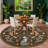 Washable Rugs  Area Rugs for Living Room, Soft Foldable Print Floor Mats Non-Slip Farmhouse Low Pile Stain-Resistant Vintage Carpet for Bedroom, Nursery, Home Office-1669192678-1669192699