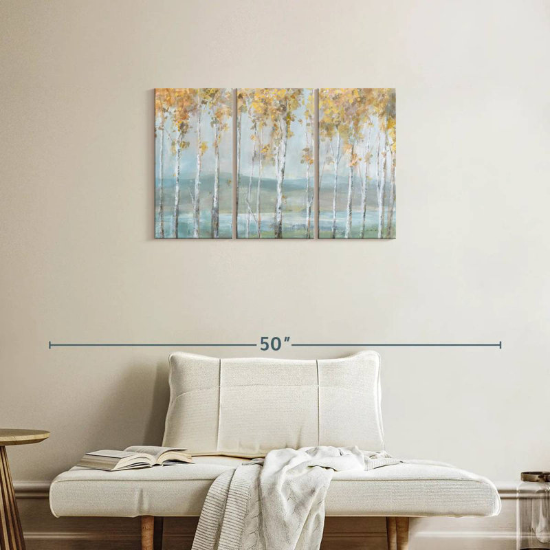 Alvord Lakeview Birches, H 20 po x l 33 po