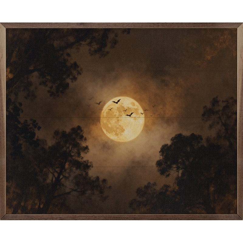Pleine lune, H 16 po x l 20 po