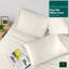 Ensemble de draps 100% satin de coton 200 fils respirant et rafraîchissant-86162153-86162154