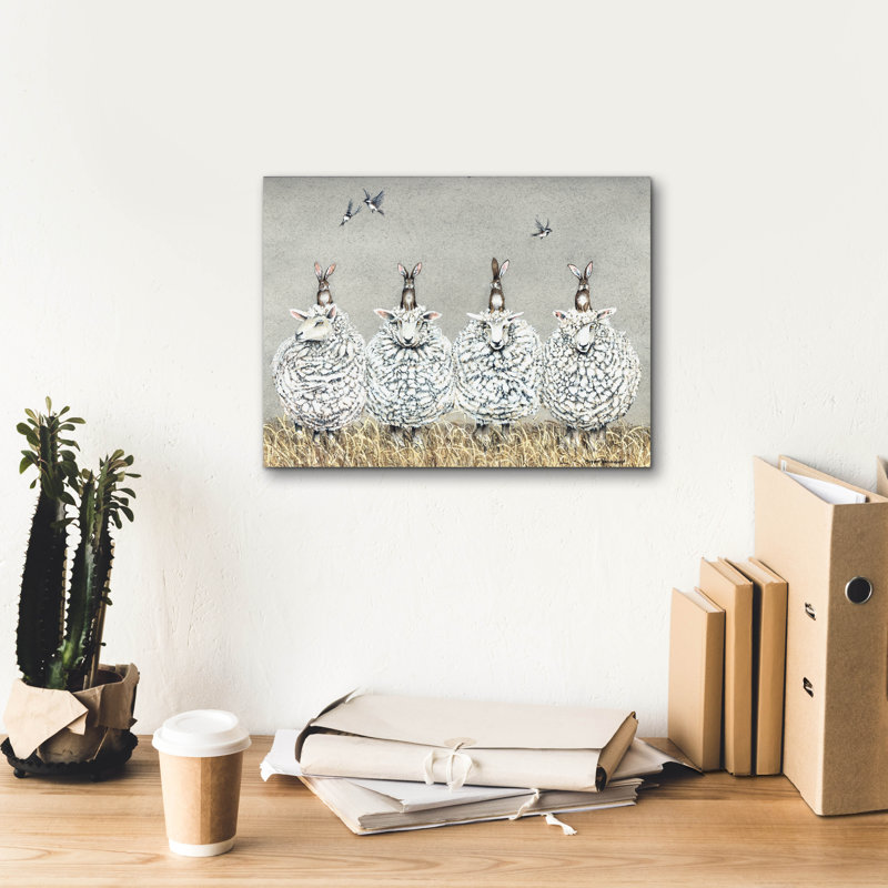 «The Vanguard» par Maggie Vandewalle, art mural sur toile, H 12 po x l 16 po x P 0,75 po