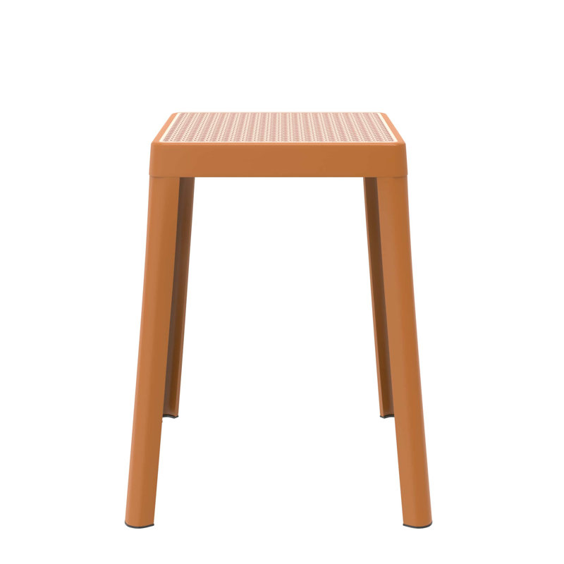 Tabouret empilable en plastique Dantoni, Jaune