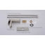 Robinet de lavabo pour salle de bain à poignée simple en laiton massif 6,85 "H-61484446