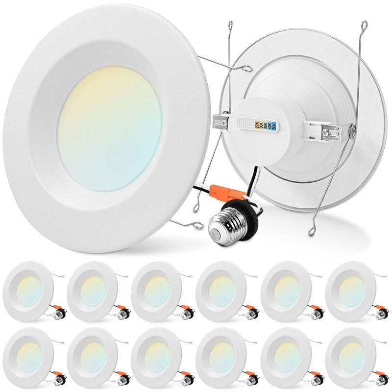 7.33'' Dimmable LED Retrofit Recessed Lighting Kit