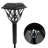 16"H Stainless Steel Solar LED Stakes