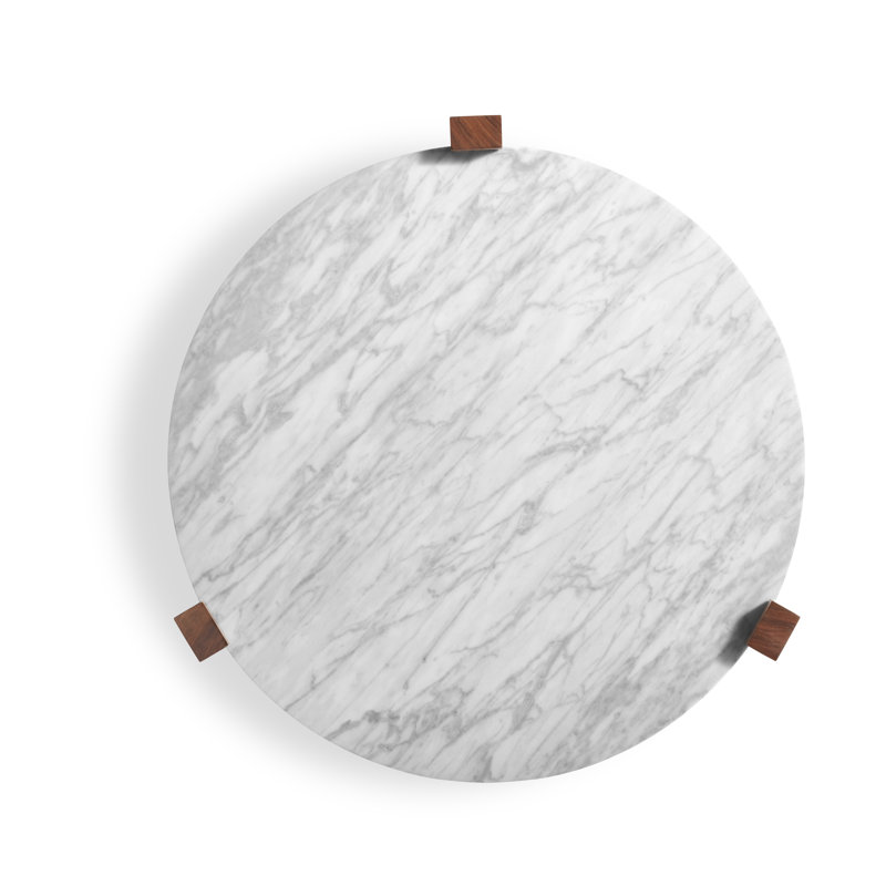 Free Range Marble End Table