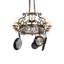 63" Long Neo 15 Light Pot Rack