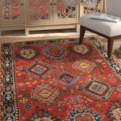Tapis oriental en laine touffeté à la main Donnald