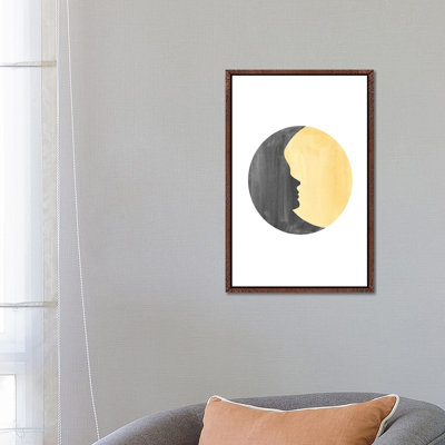 Woman Moon II by Whales Way - Print on Canvas