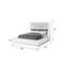 Vannida 5-N Piece With Vanity Bed Room Set in Milky White-1738928812