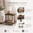 Kyra End Table with Metal Legs