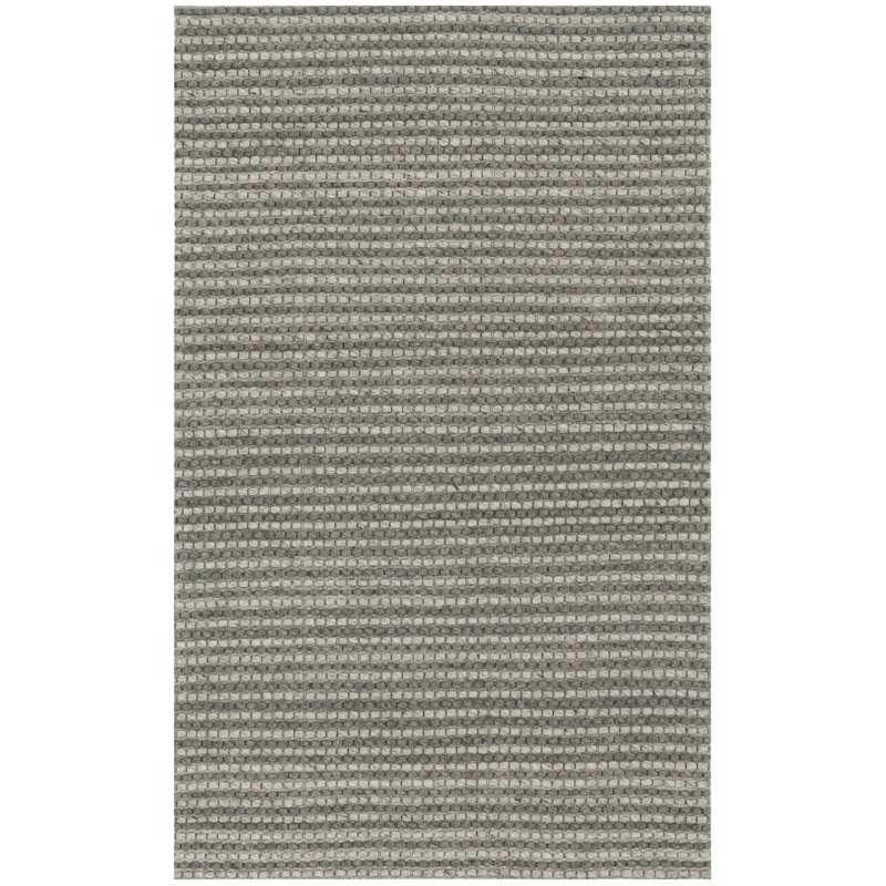 Hand-Woven Geometric Rug Merkley, Rectangle 3 pi x 5 pi
